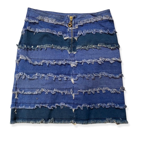 Sicko Cartel layered denim mini skirt - Picture 1 of 3